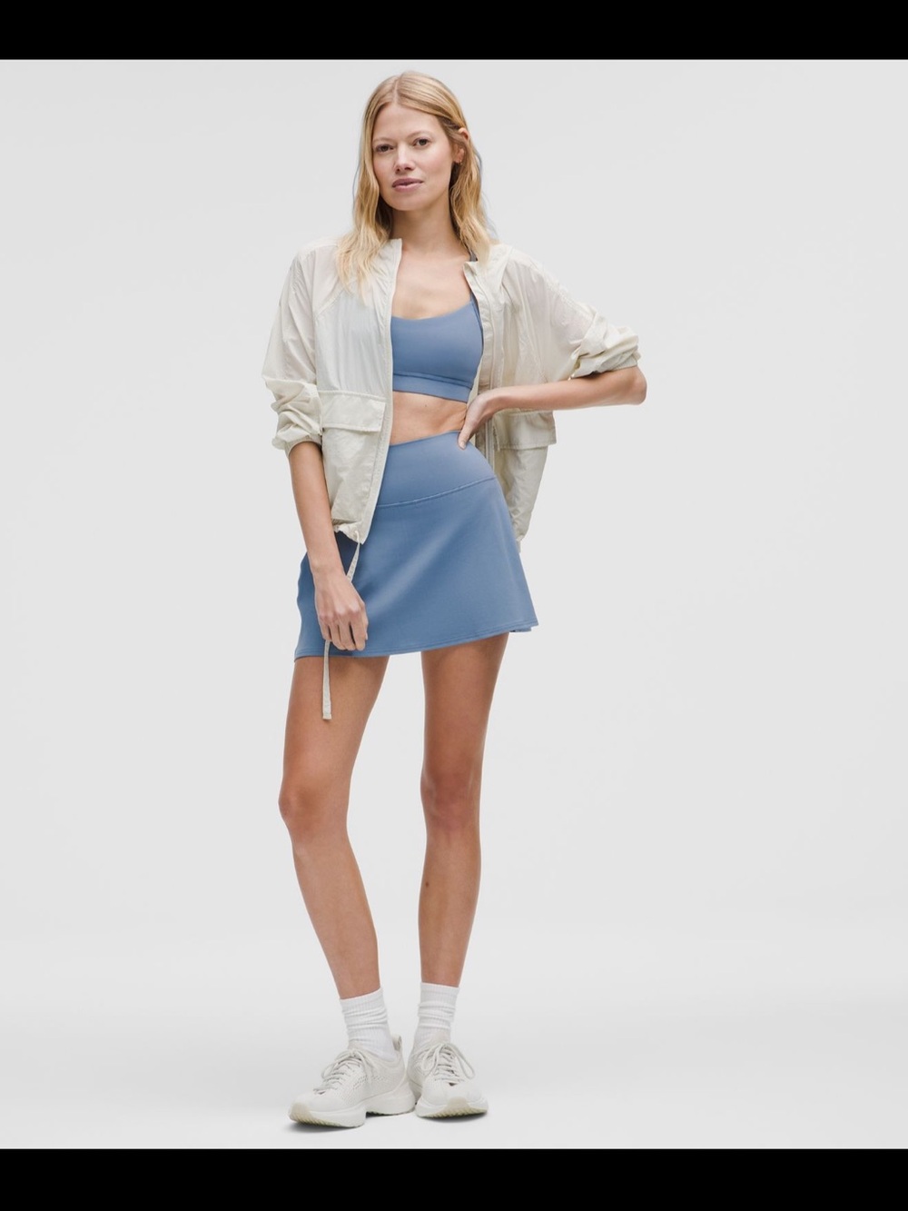 lululemon athletica Align™ High-Rise Mini Skirt - Washed Denim 13” Length